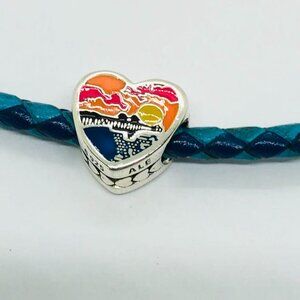 ✨✨Pandora Naples Florida Exclusive Sunset View Heart Charm